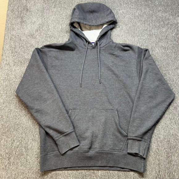 Champion Other - Champion Mens Authentic Athleticwear Pullover Hoodie Charcoal Gray Large 112